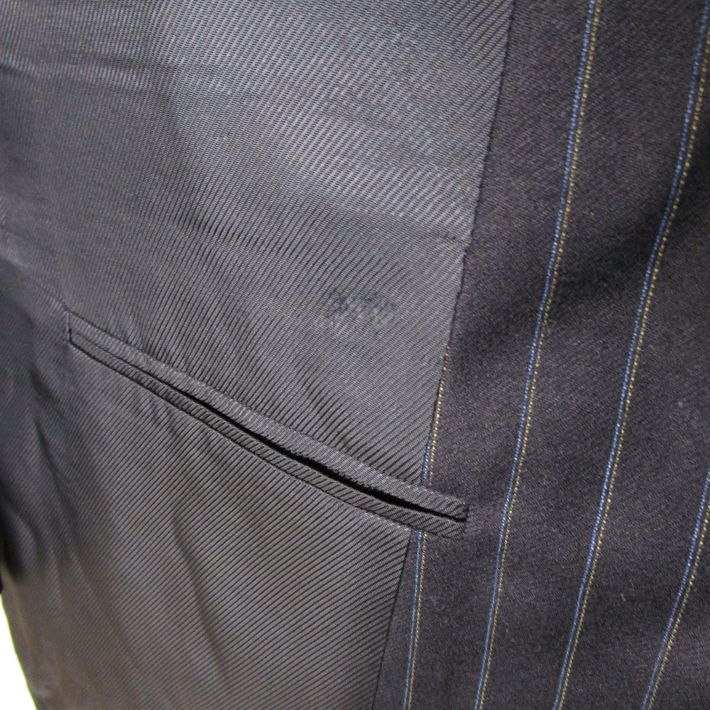 SOLDBurberry London Pinstripe Wool Suit 40R - Picture 4 of 8